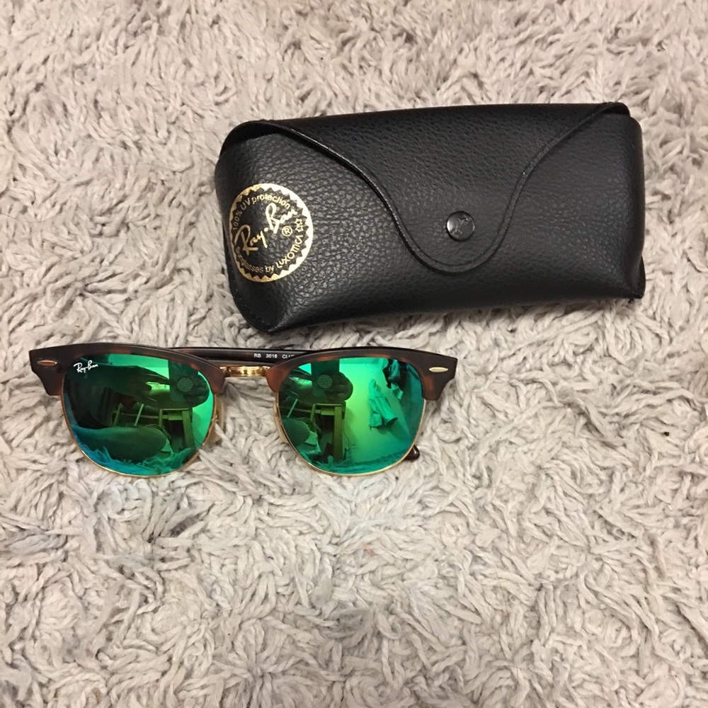 Rayban Clubmaster Greenflash